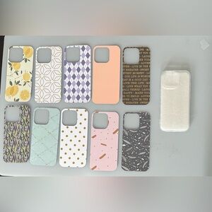 iPhone 16 Pro Case + 10 Inserts